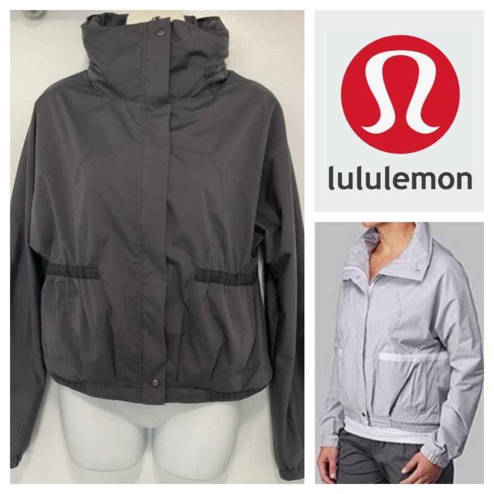 lululemon athletica Gray Windbreaker Jacket